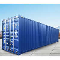 40 Feet Shipping Container - Mild Steel, 8-12 Feet Height, Customized Internal Dimensions | Polished Coating For Corrosion Resistance, Ideal For Commercial Use