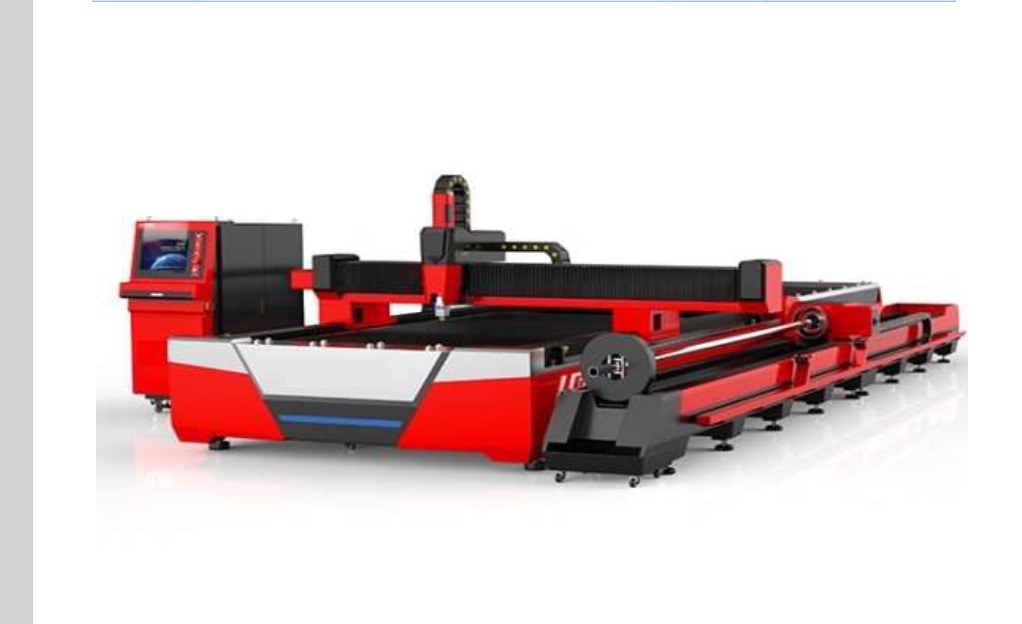 Cnc Sheet And Pipe Cutting Machine - Color: Red