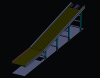 GRAVITY ROLLER CONVEYOR