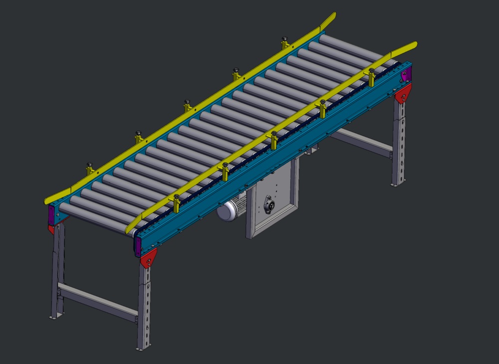 POWERED ROLLER CONVEYOR