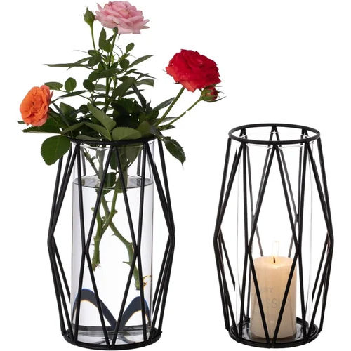 Iron Wire Candle Holder - Finishing: Polishing