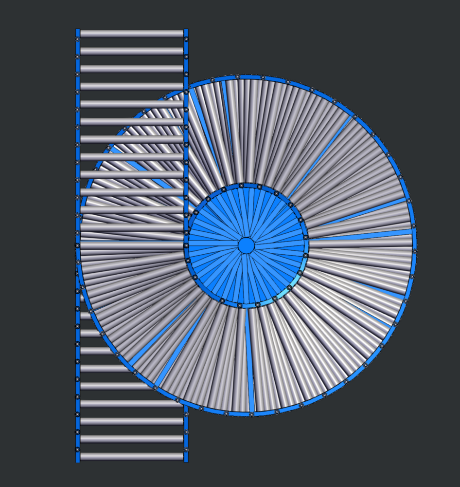 SPIRAL ROLLER CONVEYOR