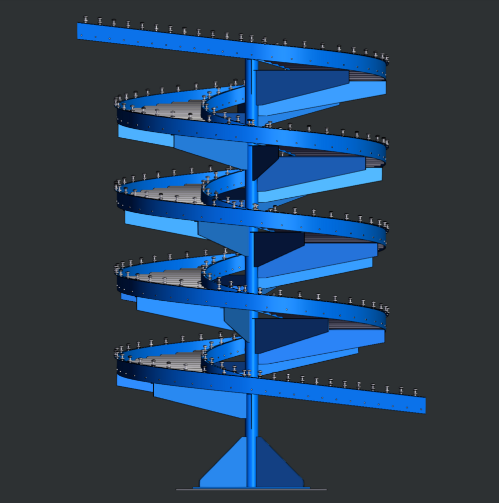 SPIRAL ROLLER CONVEYOR