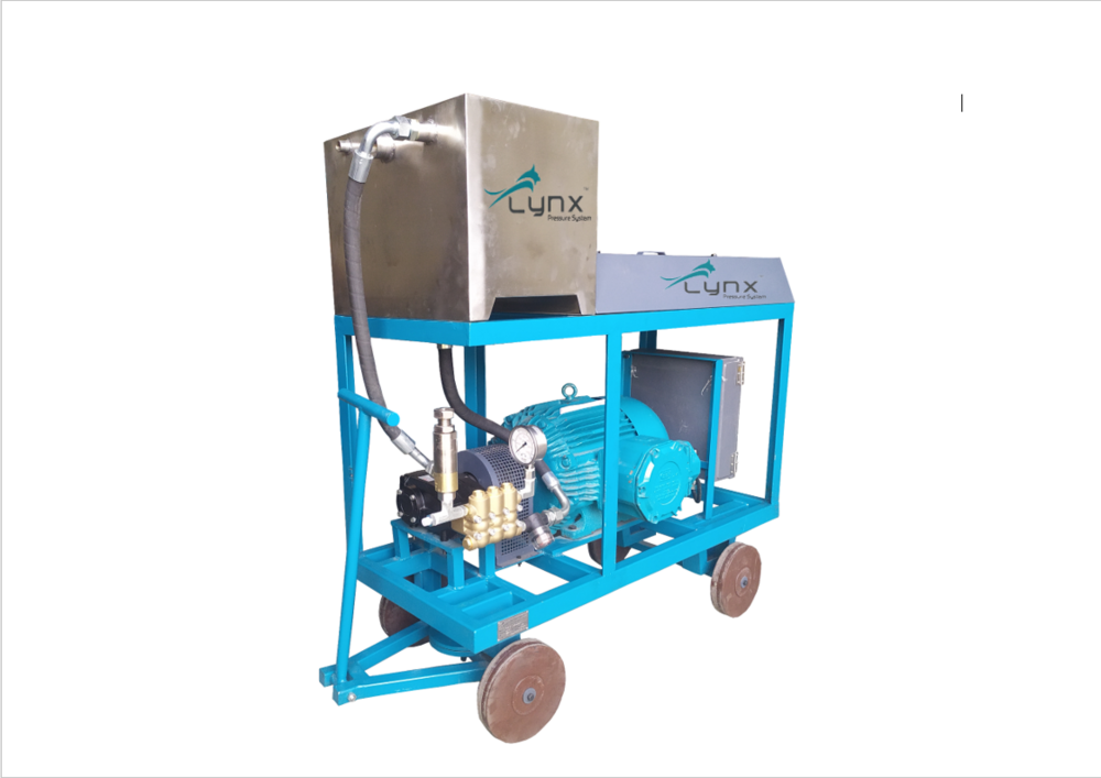 Hawk High Pressure Triplex Plunger Pump - Color: Blue