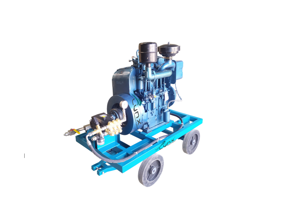 Hawk High Pressure Triplex Plunger Pump - Color: Blue
