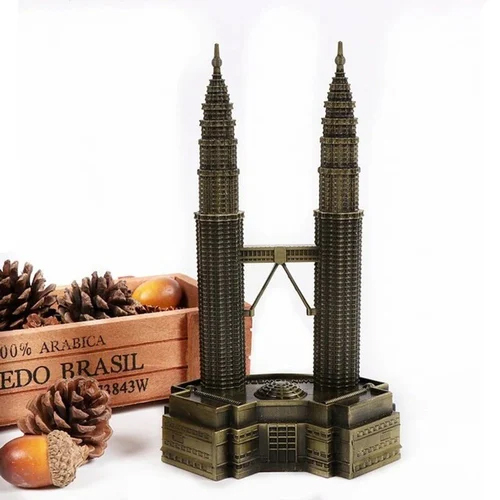 Crafts Kuala Lumpur Petronas Twin Towers Model