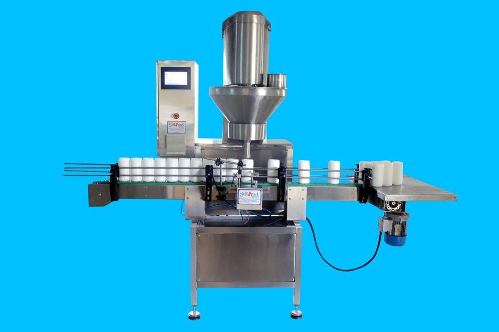 Automatic Powder Filling Machine - Stainless Steel, 1500x800x1200mm | 220V Power, 50kg/h Capacity, +/-1g Accuracy, 300kg Weight