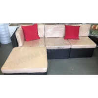 Garden Wicker Sofa Set - Assembly: No Assembly Required