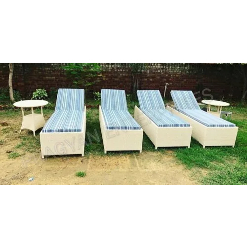 Seetee Outdoor Poolside Lounger - Assembly: No Assembly Required