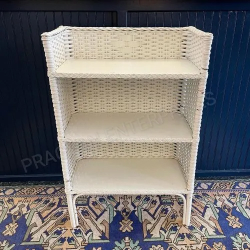 Outdoor Wicker Shelf Unit - Assembly: No Assembly Required