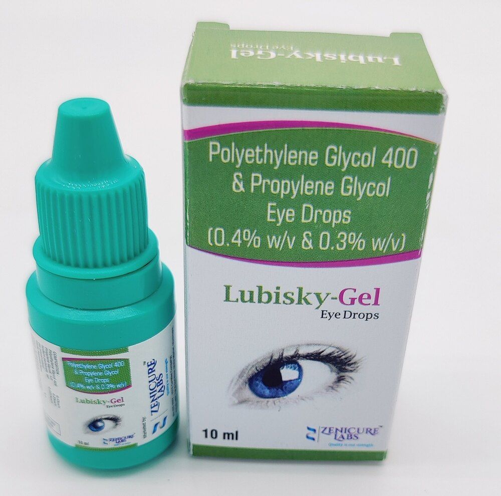 Polyethylene Glycol 400 USP 0.4% w/v +Propylene Glycol IP 0.3% w/v + Sodium Perborate BP 0.005 w/v Eye Drop