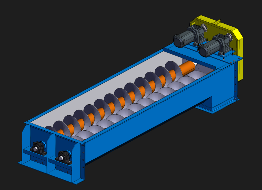 Twin Screw Conveyor