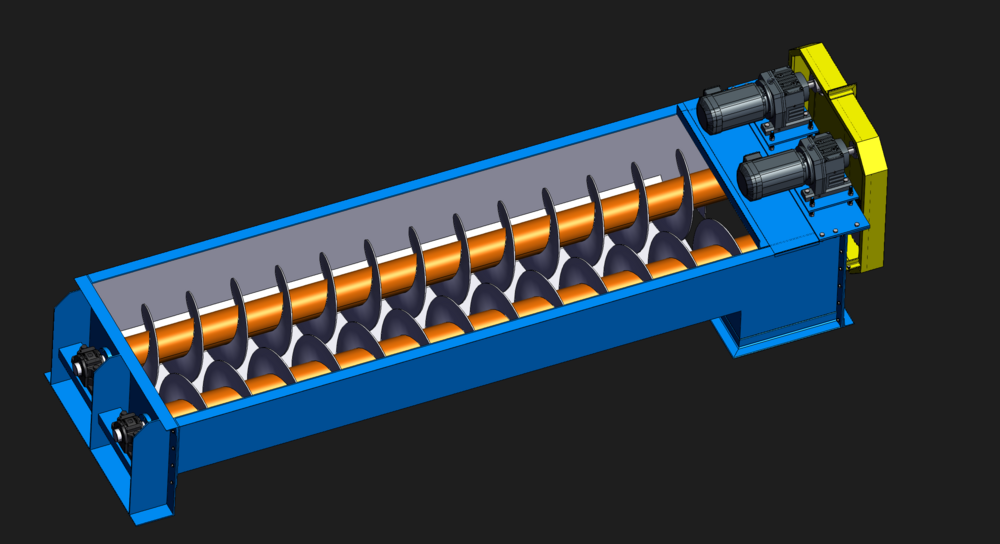 Twin Screw Conveyor