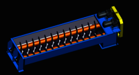 TWIN SCREW CONVEYOR