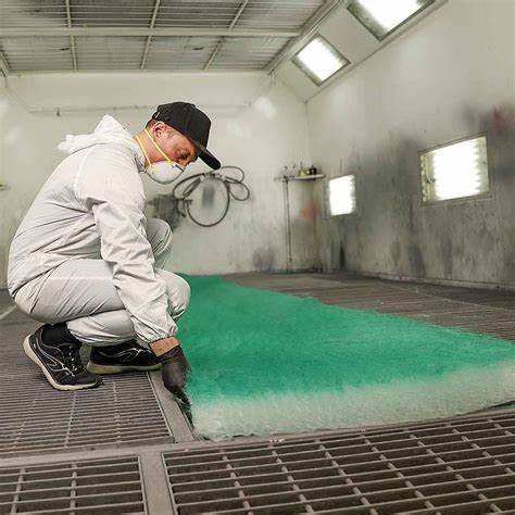 Ceiling Filter Media For Paint Booth - Application: Mats