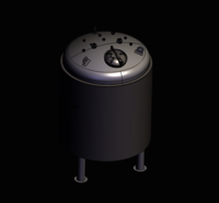 STAINLESS STEEL STORAGE TANK