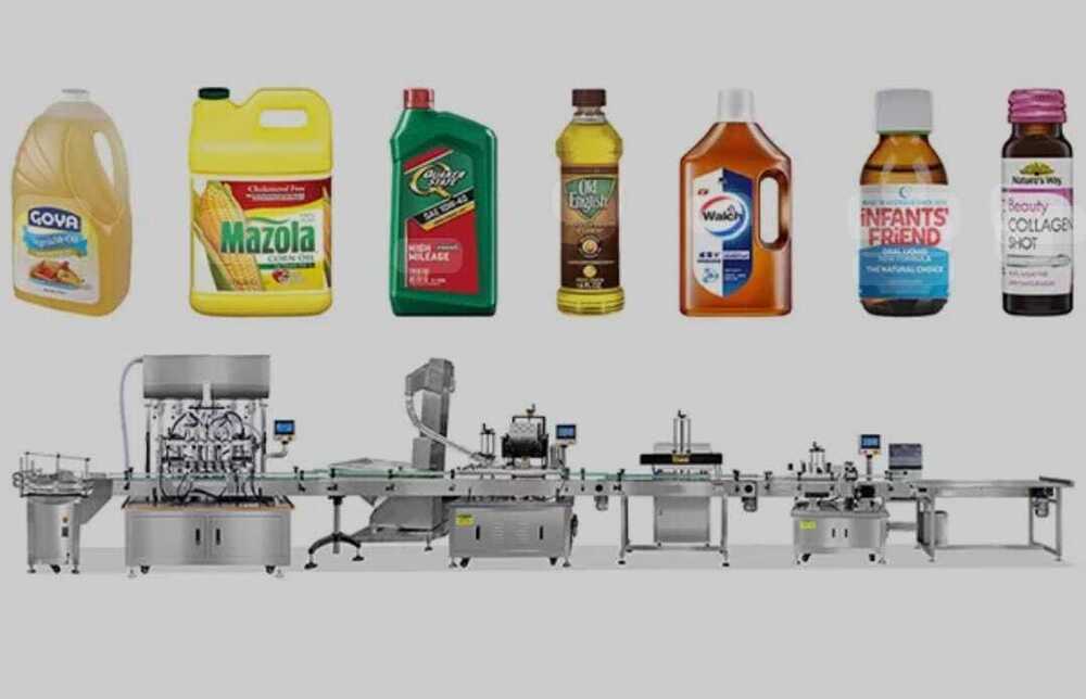 Automatic filling ,capping , labeling Machines