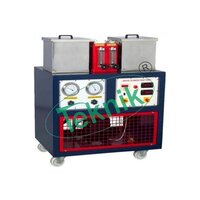 Water To Water Heat Pump Apparatus - Powder Coated M.s. Frame, Shell And Coil Condenser, Digital Temperature Indicator, Overload Protection