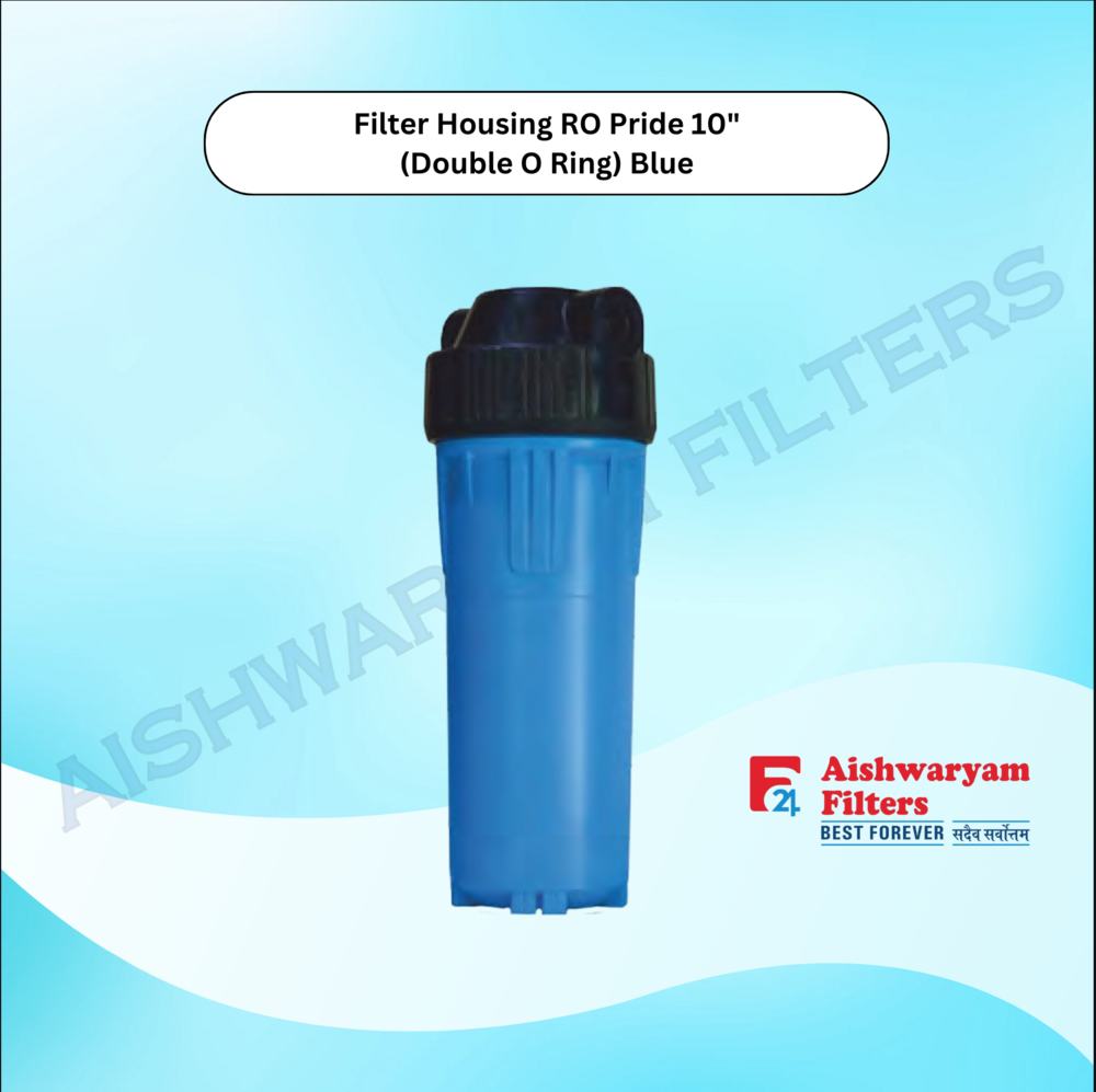 फिल्टर हाउसिंग RO Pride 10" (डबल O रिंग) नीला