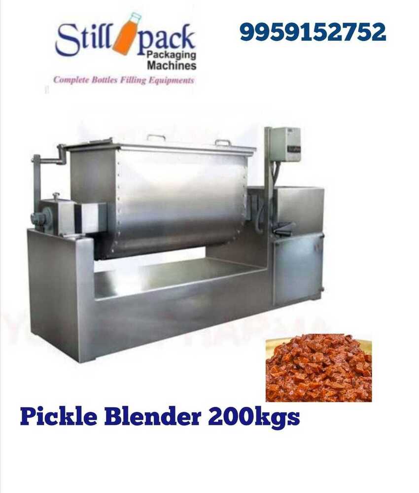 Pickle Blender Machine 200 kgs