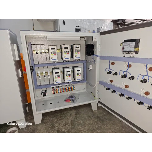 Vfd Control Panel - Mild Steel Construction, 415V Rated Voltage | White Finish, 415A Rated Current