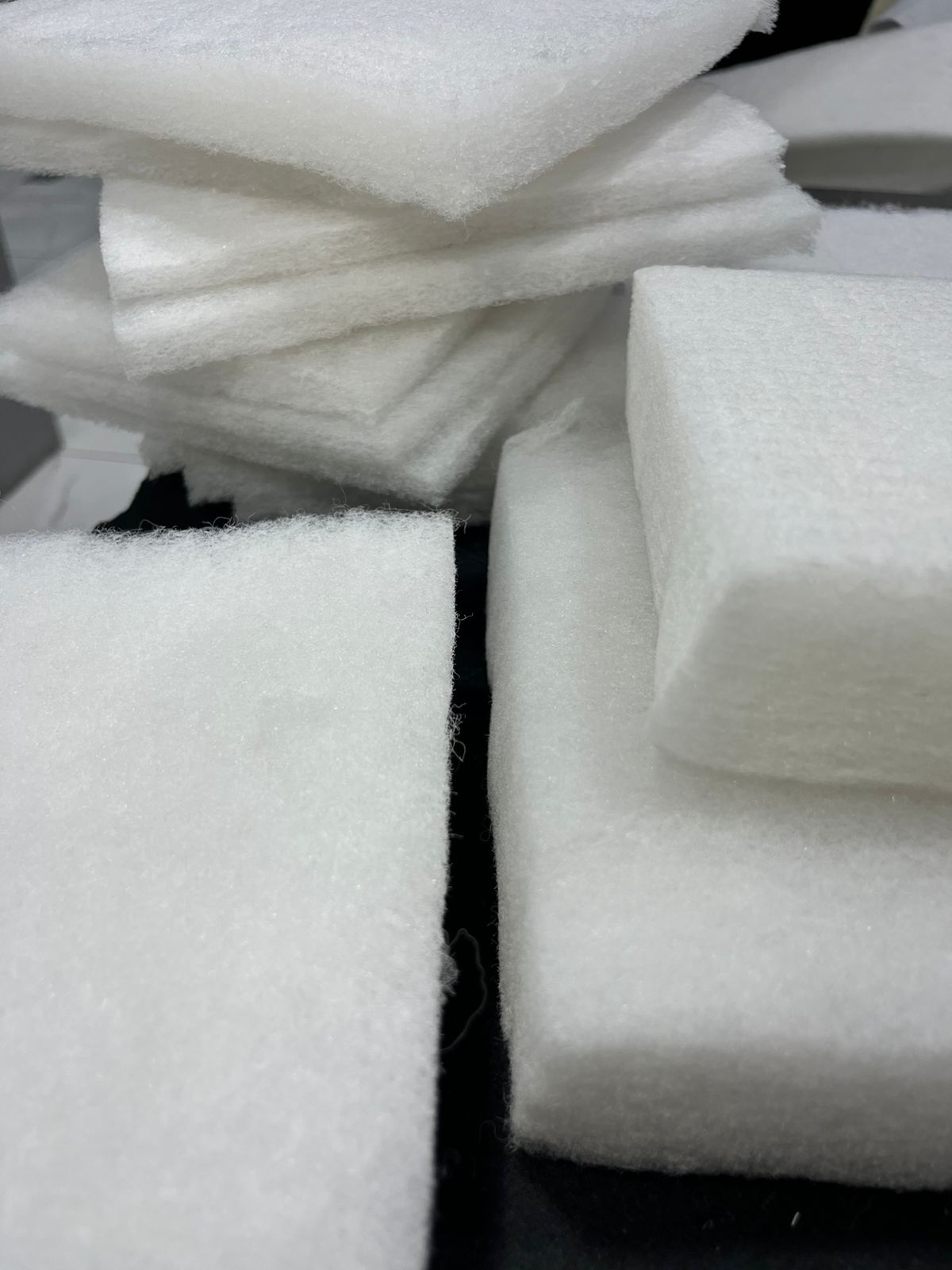 Thermal Bonded Polyester Fiber - Multiple Micrones Available | Hypoallergenic, Durable, Breathable Filter Media For Pre-filters In Hvac Systems