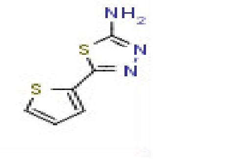 2-Amino-5-(2-thienyl)-1,3,4- thiadiazole