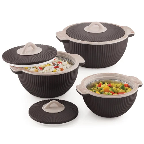 3Pcs Casserole Set - Color: Any Color