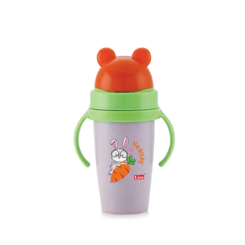 Plastic Baby Sipper - Color: White