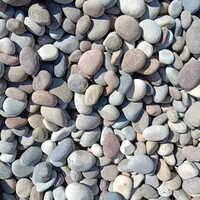 Landscaping River Pebble Stone - Natural Pebble Stones, Various Sizes, Multi-color Finish | Polished Smooth Surface, Easy To Install, Low Maintenance