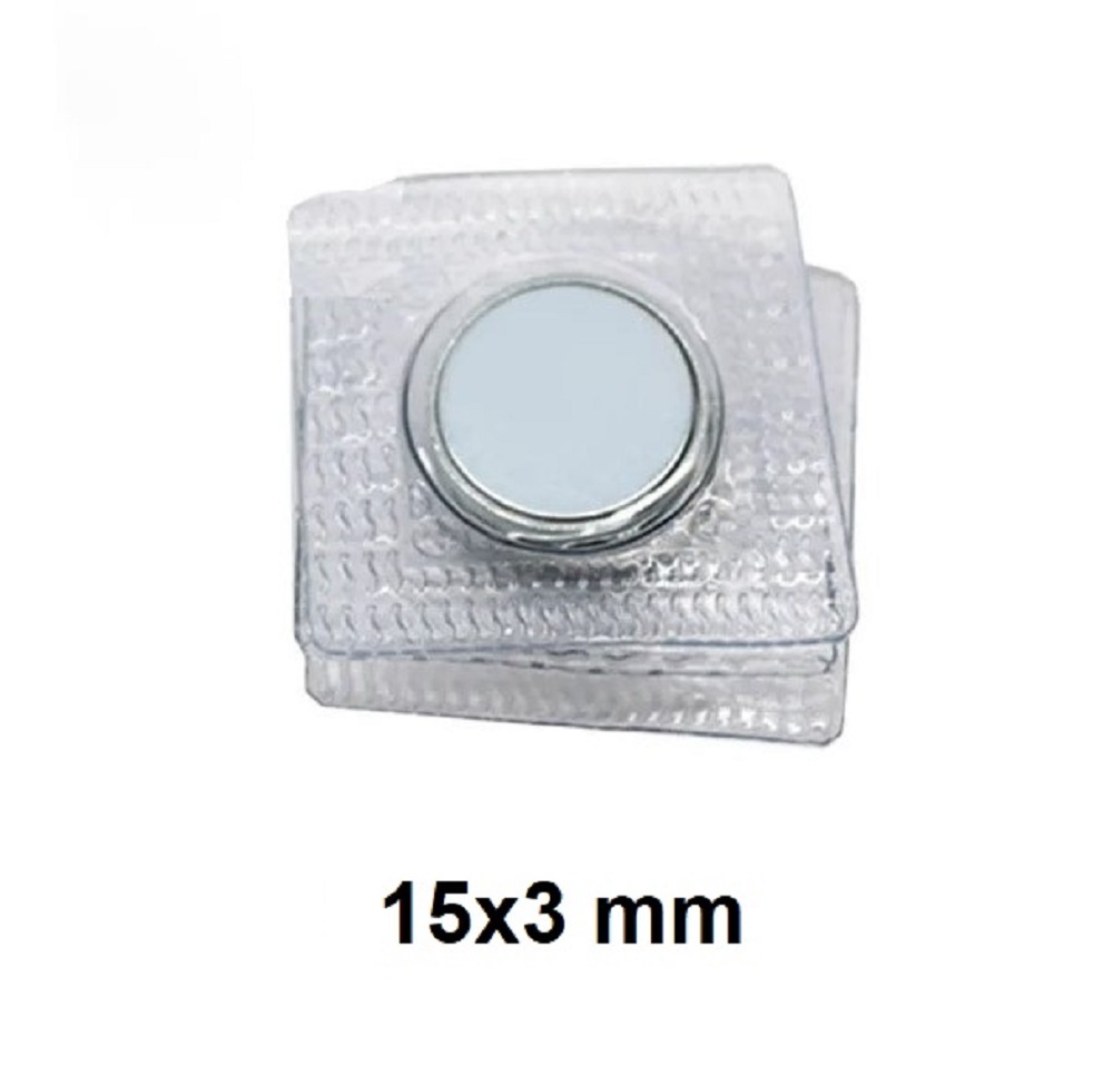 15 x 3mm PVC Ndfeb Magnet