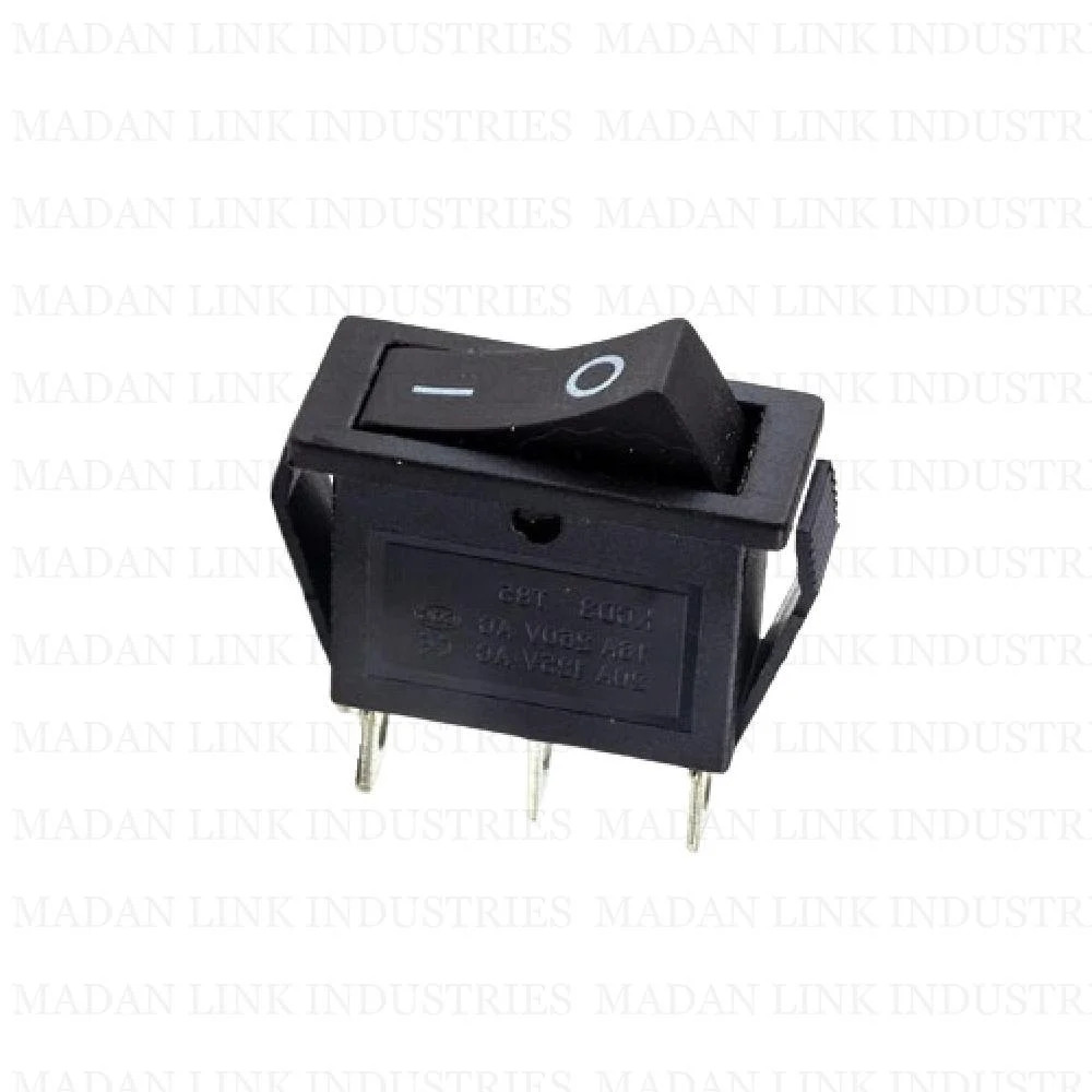KCD3 BLACK 3 PIN ON-OFF
