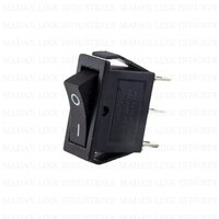 KCD3 BLACK 3 PIN ON-OFF