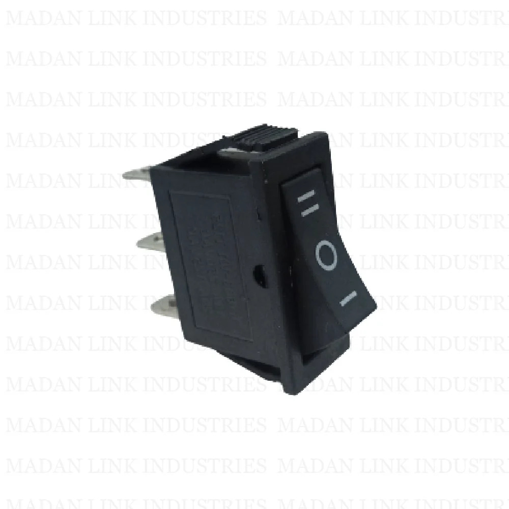 KCD 3 BLACK 3 PIN ON-OFF-ON