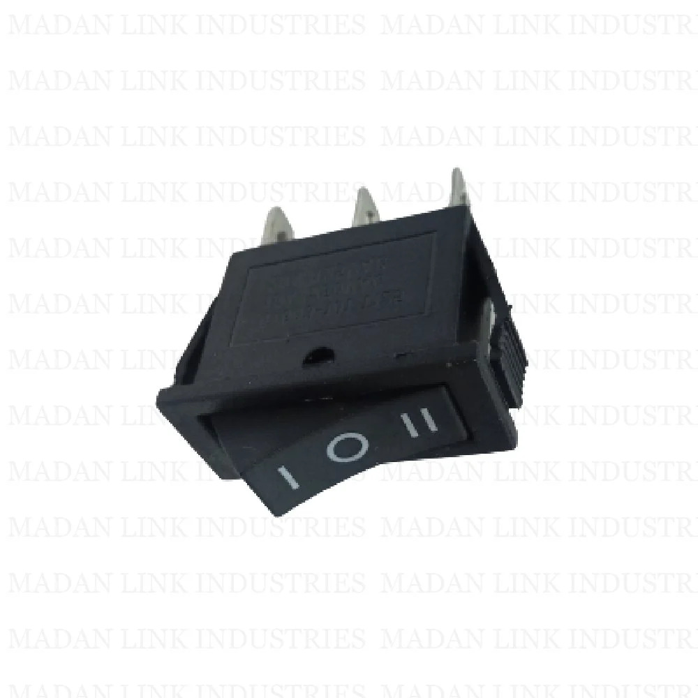 KCD 3 BLACK 3 PIN ON-OFF-ON