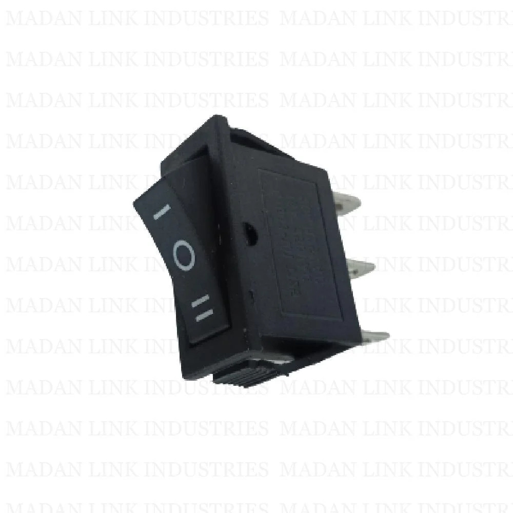 KCD 3 BLACK 3 PIN ON-OFF-ON