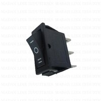 KCD 3 BLACK 3 PIN ON-OFF-ON