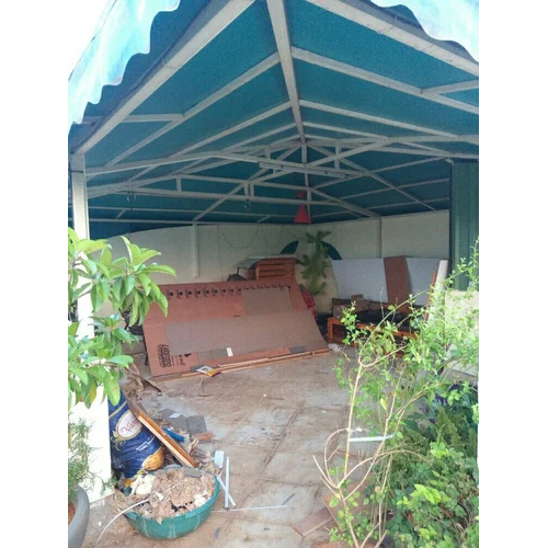 Retractable Manual Awning - Durable Aluminum Frame | Custom Sizes, Any Color, Plain Design For Commercial Shade & Protection