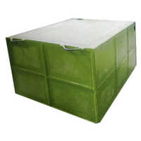 10000 L Frp Closed Bio Digester Tanks - Color: Green