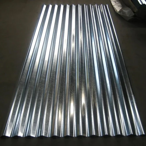 Galvanized Iron Roofing Sheet - 3.5ft Wide, 8ft Long, 0.80mm Thick | Plain Pattern, Durable, Versatile for Residential & Commercial Use
