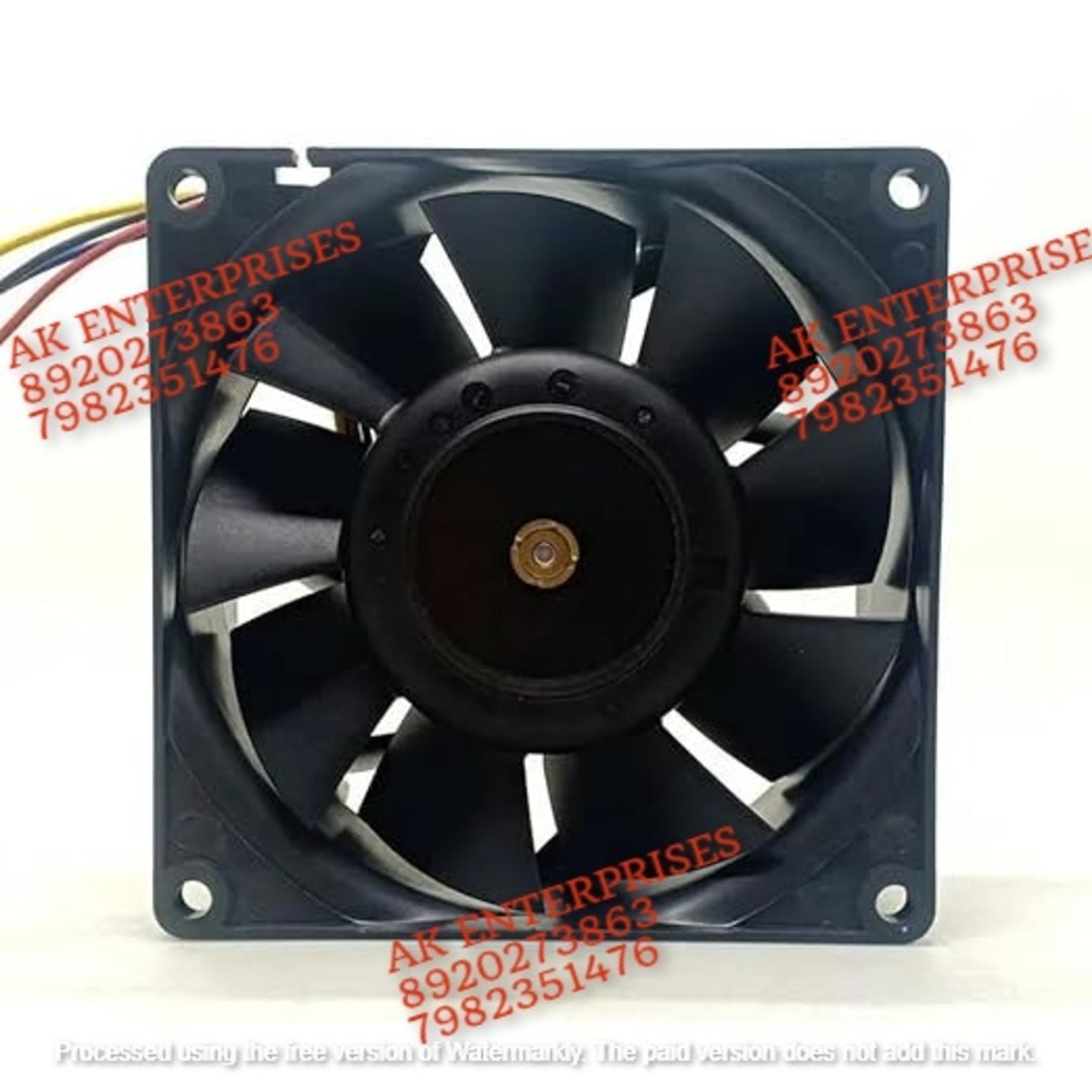 Y.S TECH FD488025EB-N Axial Fan 48V-0.11A DC Brushless Air cooling Fan 4300 RPM 80 * 80 * 25mm 3wire