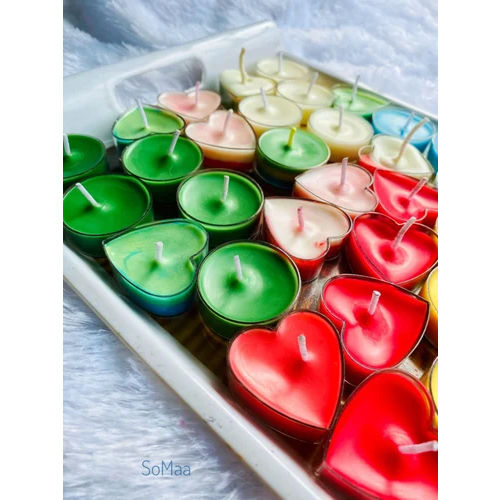 Heart Shape Soy Wax Candle