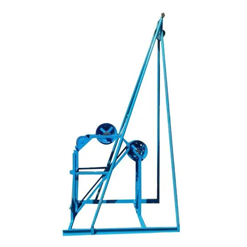 Industrial Borewell Pump Lifting Machine - Color: Blue