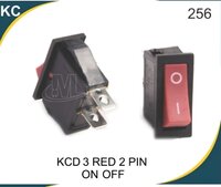 Kcd 3 2 Pin On-off - Color: Red And Black
