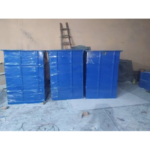 500 Ltr Frp Septic Tank - Color: Blue