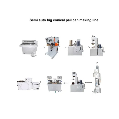 10-20L Conical Paint Chemical Can Making Machine