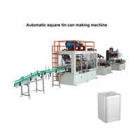Automatic 15l Square Oil Tin Can Making Machine - General Use: Industrial