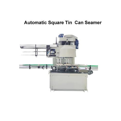 Automatic 18L Big Square Oil Tin Can Seamer Machine - Feature: High Efficiency