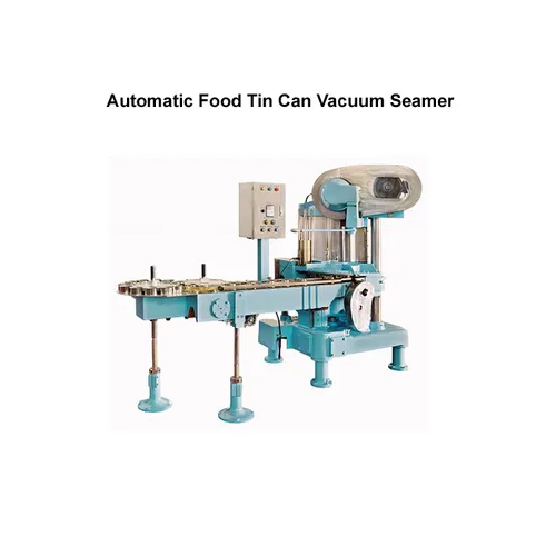 Automatic Food Tin Can Vacuum Seamer Machine