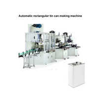 Automatic 1-4l Rectangular Can Seamer Machine - General Use: Industrial